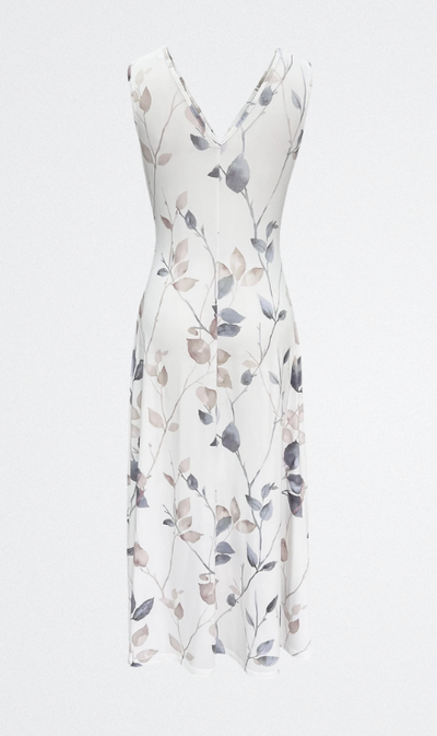 Sorelle Vestido Largo Elegante con Flore