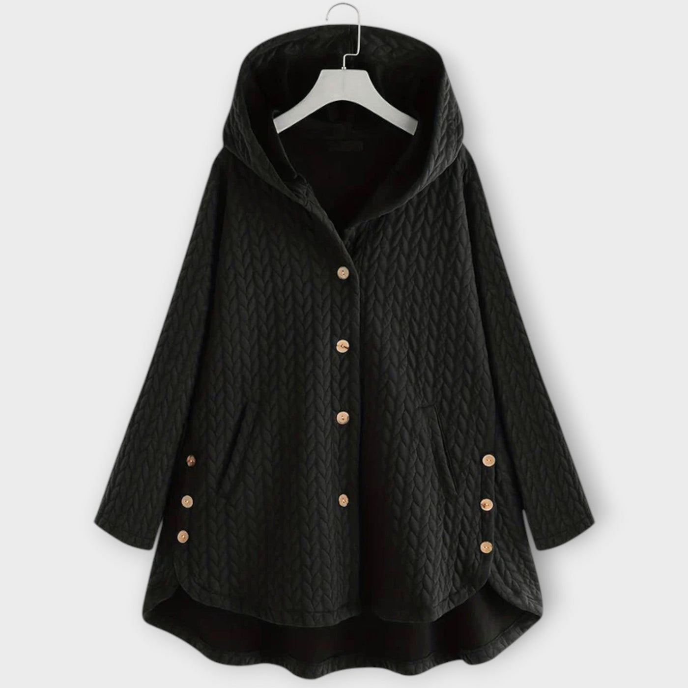 Leslie - Chaqueta de Botones Cálida