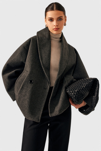 Helena™ | Abrigo Tweed Oversized