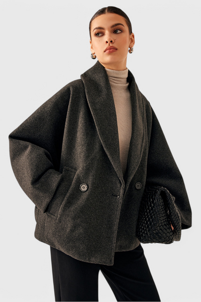 Helena™ | Abrigo Tweed Oversized