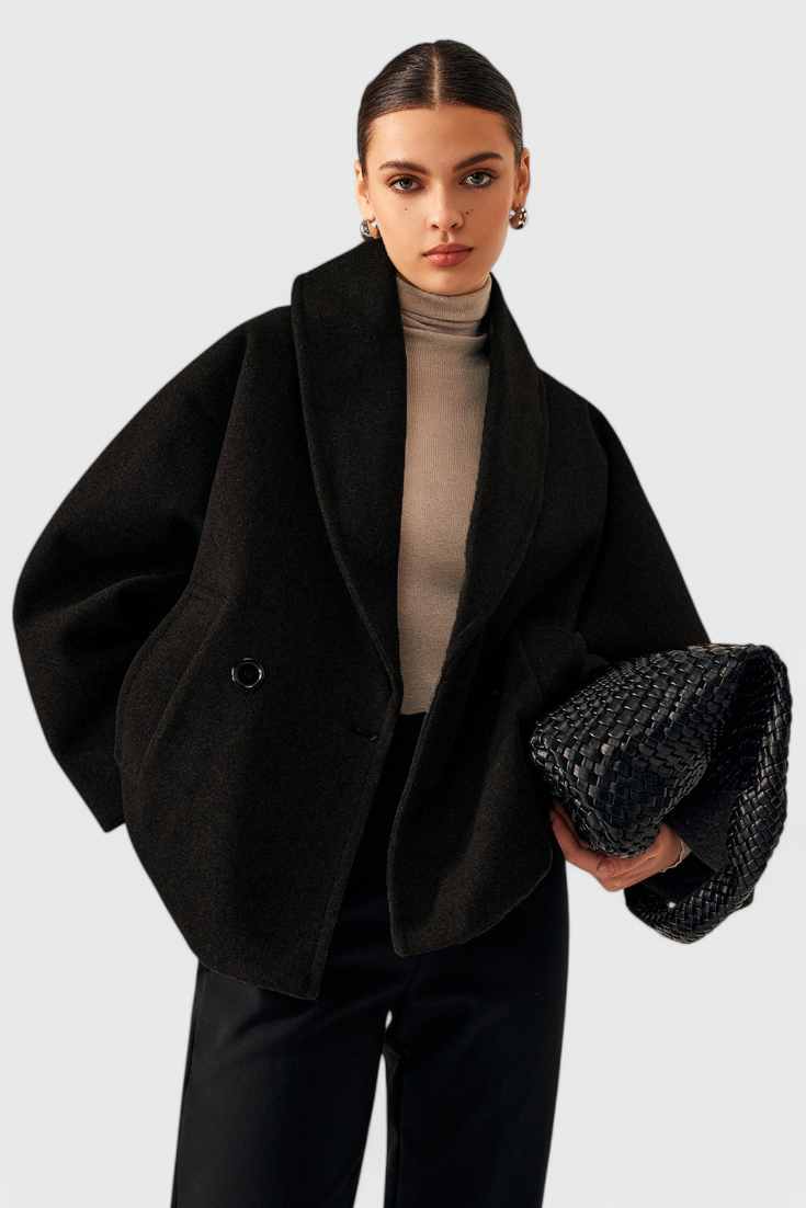 Helena™ | Abrigo Tweed Oversized