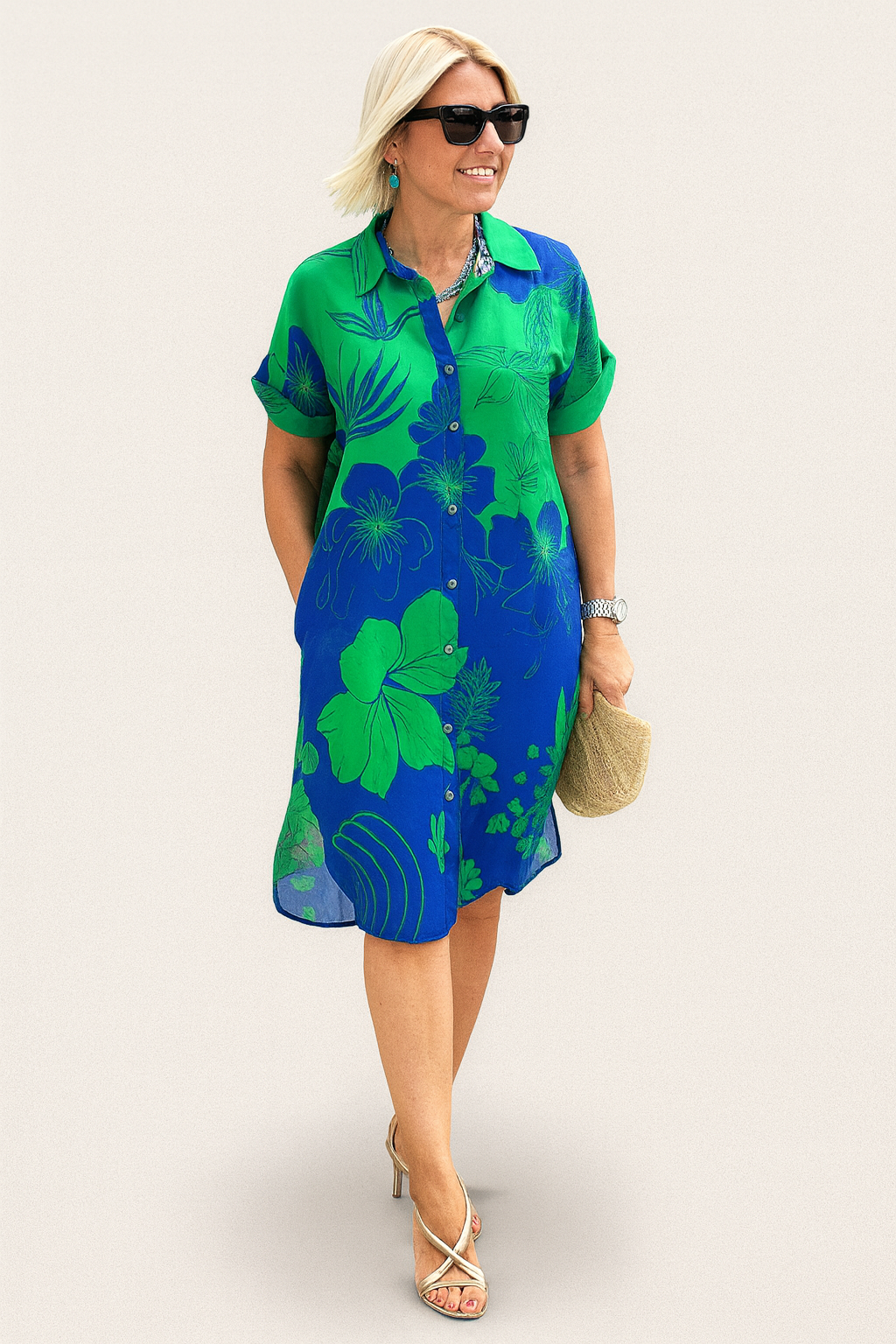 Paloma | Vestido con estampado floral