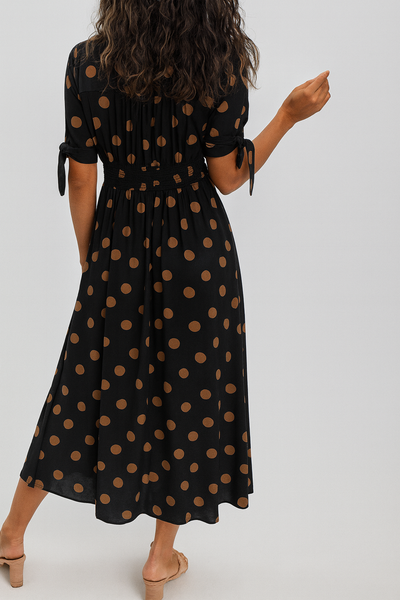 Mónica™ | Vestido Elegante de Lunares