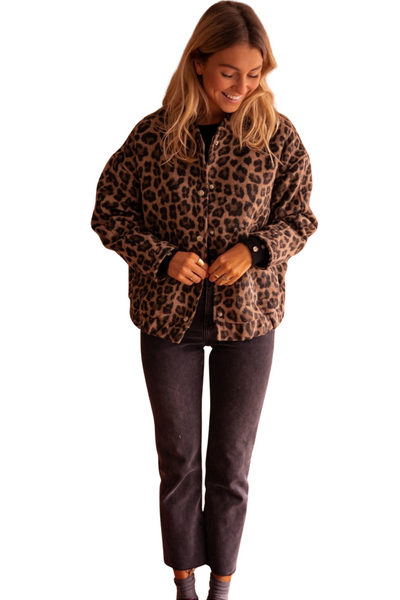 Ursula  | Chaqueta de Leopardo a la Moda