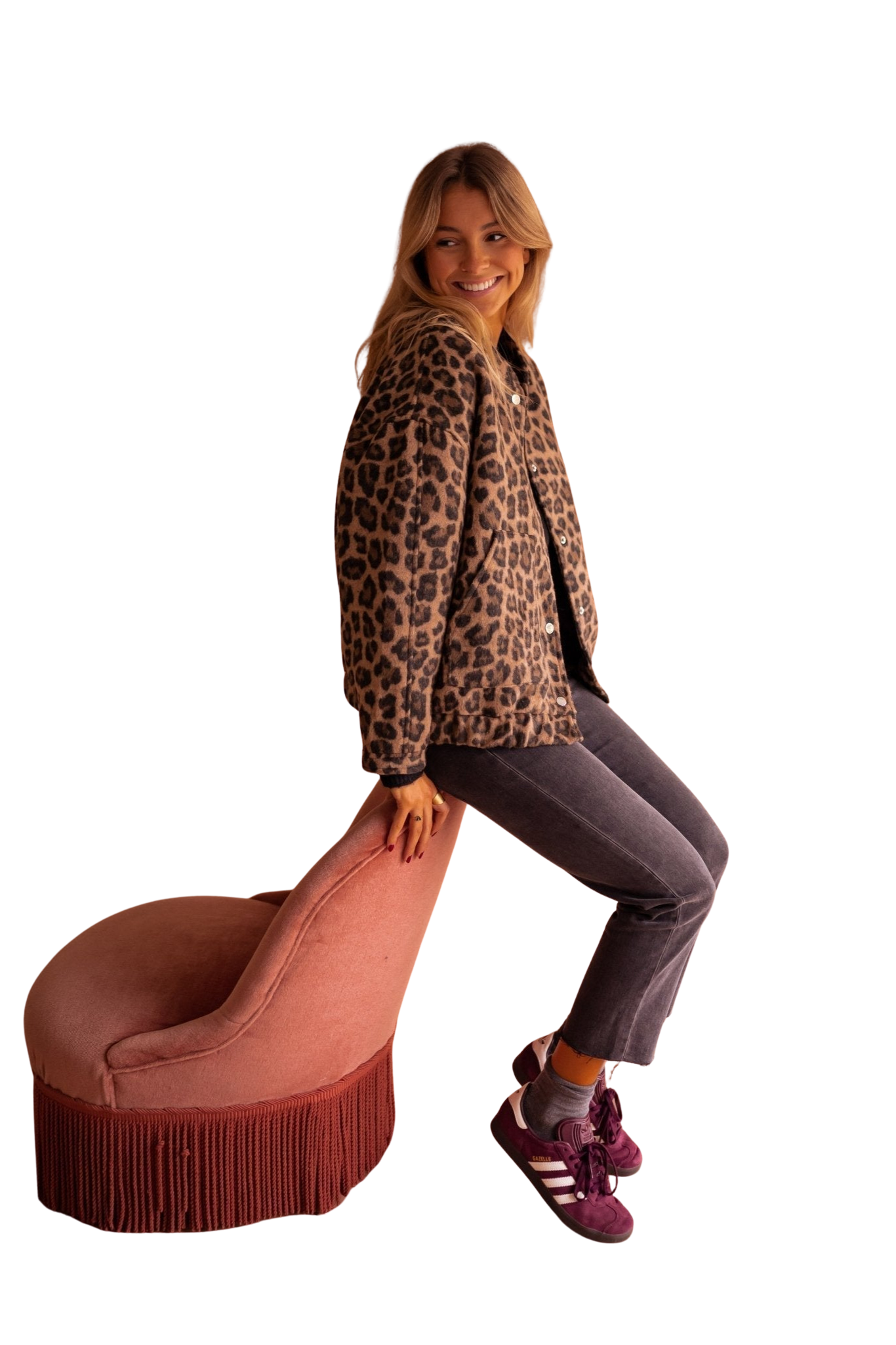 Ursula  | Chaqueta de Leopardo a la Moda