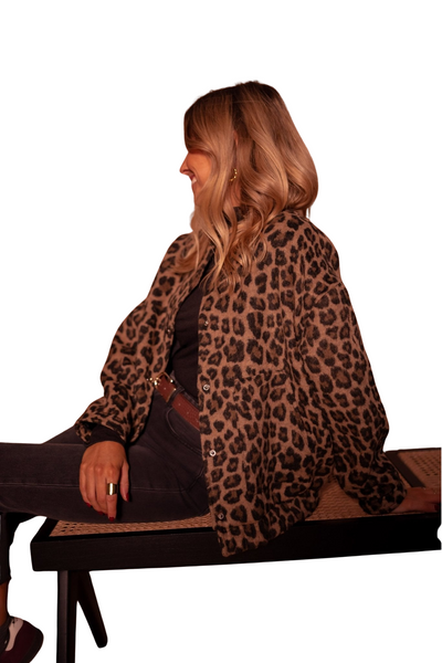 Ursula  | Chaqueta de Leopardo a la Moda