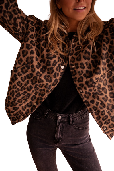 Ursula  | Chaqueta de Leopardo a la Moda