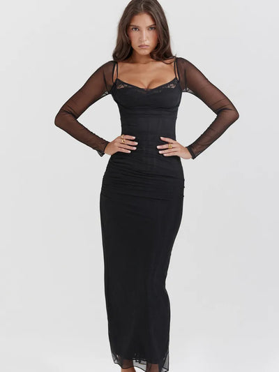 Missi - Vestido Largo con Glamour