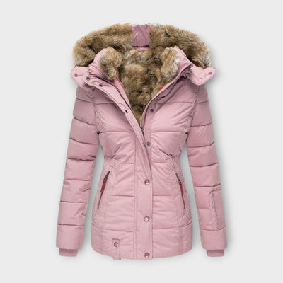 Emine - Chaqueta de Forro de Piel Acogedora