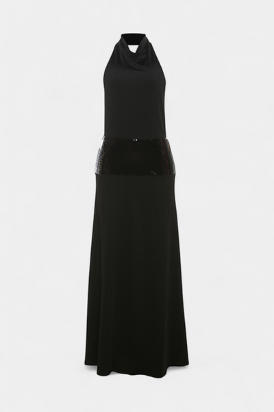 Georgia Vestido Halter Elegancia Lujo