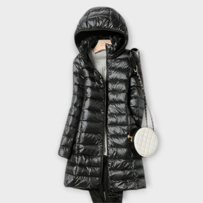 Annika - Chaqueta de plumas ultraligera e impermeable