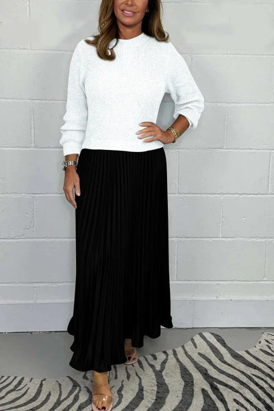 Claudia - Conjunto 2 piezas Jersey + Falda