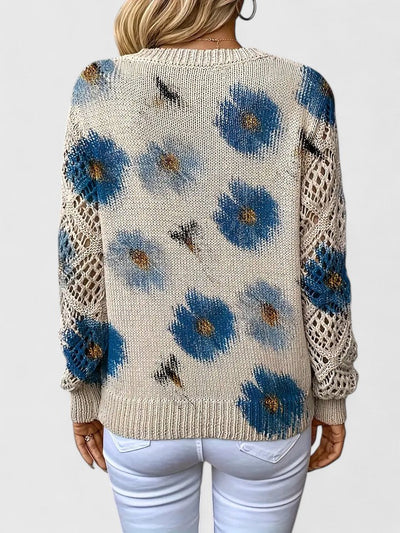 Renata | Jersey elegante con estampado floral