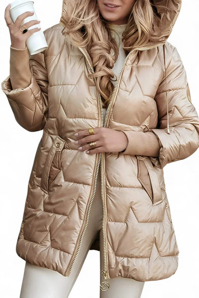 Aitana | Abrigo de invierno elegante con capucha