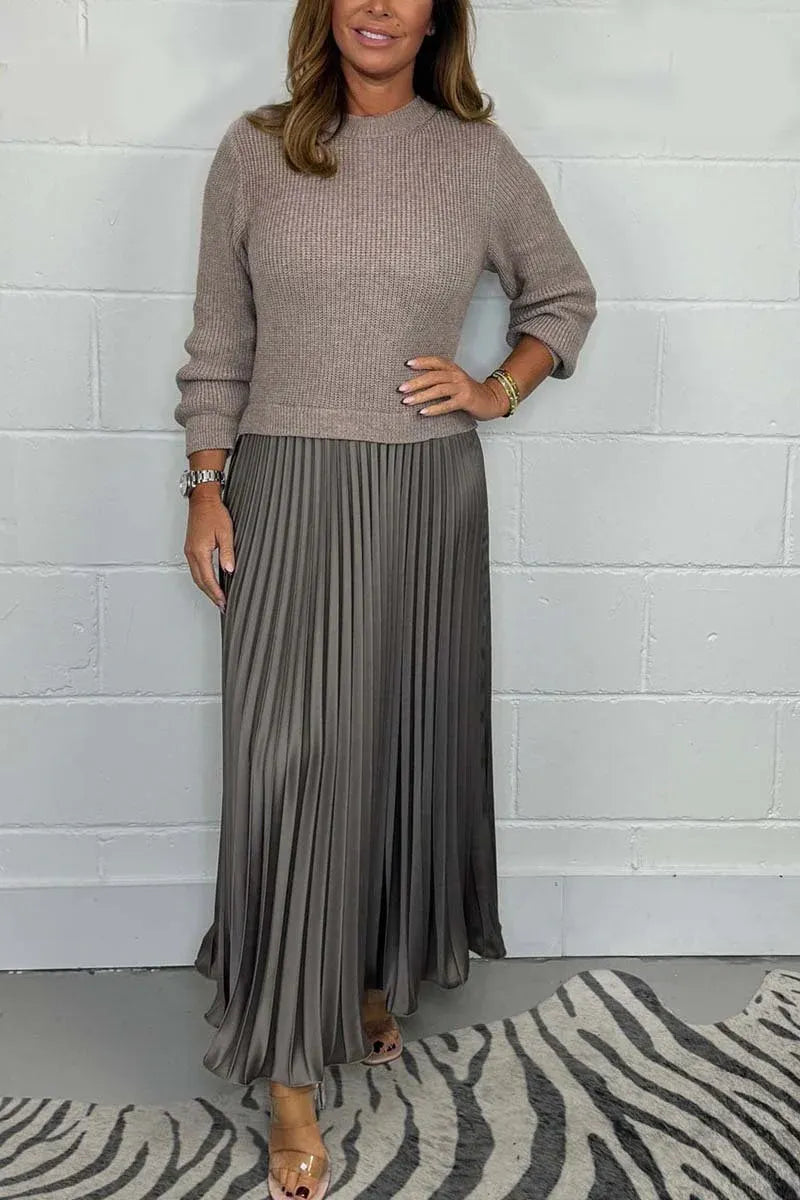 Claudia - Conjunto 2 piezas Jersey + Falda
