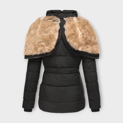 Emine - Chaqueta de Forro de Piel Acogedora