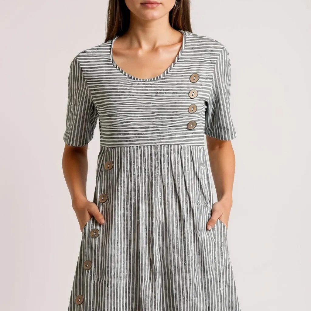 Arja | Vestido de verano a rayas